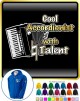 Accordion Cool Natural Talent - ZIP HOODY