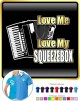 Accordion Love My Squeezebox - POLO SHIRT