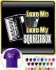 Accordion Love My Squeezebox - CLASSIC T SHIRT