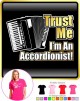 Accordion Trust Me - LADY FIT T SHIRT