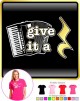 Accordion Give It A Rest - LADY FIT T SHIRT