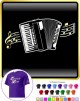 Accordion Curved Stave - CLASSIC T SHIRT