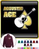 Acoustic Guitar Acoustic Ace - ZIP SWEATSHIRT 