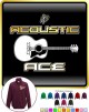 Acoustic Guitar Ace - ZIP SWEATSHIRT 