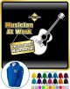 Acoustic Guitar Dont Wake Me - ZIP HOODY 