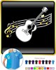 Acoustic Guitar Curved Stave - POLO SHIRT 