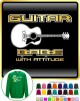 Acoustic Guitar Babe Attitude 3 - SWEATSHIRT 