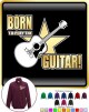 Acoustic Guitar Born To Play - ZIP SWEATSHIRT  