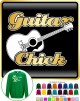 Acoustic Guitar Chick - SWEATSHIRT  