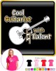 Acoustic Guitar Cool Natural Talent - LADYFIT T SHIRT  