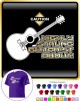 Acoustic Guitar Highly Strung - CLASSIC T SHIRT  