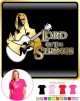 Acoustic Guitar Lord Strings Soon - LADYFIT T SHIRT  