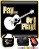 Acoustic Guitar Pay or I Play - TRIO SHEET MUSIC & ACCESSORIES BAG  