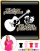 Acoustic Guitar Play For A Pint - LADYFIT T SHIRT  