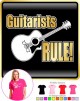 Acoustic Guitar Rule - LADYFIT T SHIRT  