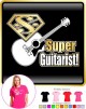 Acoustic Guitar Super Strings - LADYFIT T SHIRT  