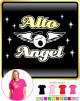 Vocalist Singing Alto Angel - LADY FIT T SHIRT  