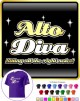 Vocalist Singing Alto Diva Right Notes - CLASSIC T SHIRT  