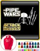Bagpipe Pipe Wars Attack Of The Drones - HOODY 