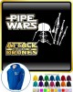 Bagpipe Pipe Wars Attack Of The Drones - ZIP HOODY 