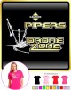 Bagpipe Drone Zone - LADYFIT T SHIRT  
