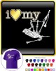 Bagpipe I Love My - T SHIRT