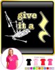 Bagpipe Give It A Rest - LADYFIT T SHIRT  