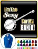 Banjo Im Too S - ZIP HOODY  