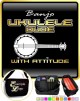 Banjolele Banjo Ukulele Dude Attitude - TRIO SHEET MUSIC & ACCESSORIES BAG 