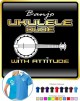 Banjolele Banjo Ukulele Dude Attitude - POLO SHIRT 