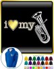 Baritone I Love My - ZIP HOODY