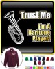 Baritone Trust Me - ZIP SWEATSHIRT