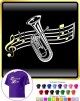 Baritone Curved Stave - T SHIRT 