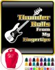 Bass Guitar Thunder Rolls - HOODY 