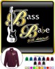 Bass Guitar Bass Babe Attitude 2 - ZIP SWEATSHIRT 