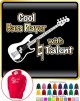 Bass Guitar Cool Natural Talent - HOODY  
