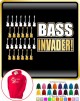 Bass Guitar Bass Invader - HOODY  