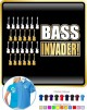 Bass Guitar Bass Invader - POLO SHIRT  