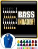 Bass Guitar Bass Invader - ZIP HOODY  