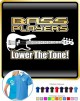 Bass Guitar Bass Players Lower The Tone - POLO SHIRT  