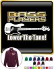 Bass Guitar Bass Players Lower The Tone - ZIP SWEATSHIRT  