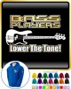 Bass Guitar Bass Players Lower The Tone - ZIP HOODY  