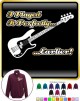Bass Guitar Perfectly Earlier - ZIP SWEATSHIRT  