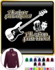 Bass Guitar Play For A Pint - ZIP SWEATSHIRT  
