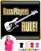 Bass Guitar Rule - LADYFIT T SHIRT  