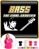 Bass Guitar Trek Spock The Final Frontier - LADYFIT T SHIRT  
