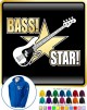 Bass Guitar Star - ZIP HOODY  