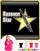 Bassoon Star - LADYFIT T SHIRT 
