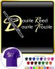 Bassoon Double Reed Double Trouble - T SHIRT