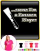 Contra Bassoon Cause - LADYFIT T SHIRT  